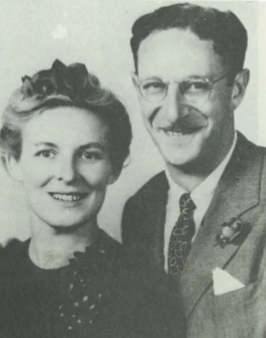 Ерік Берн з дружиною