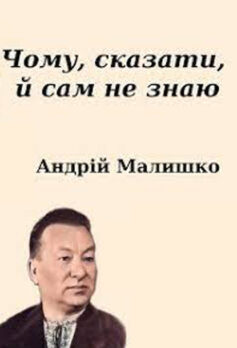 «Чому, сказати, й сам не знаю» Андрій Малишко