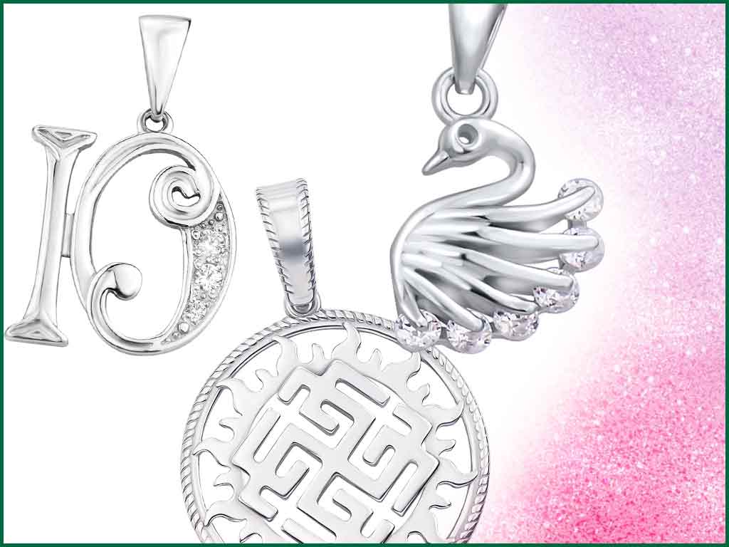 Срібні підвіски