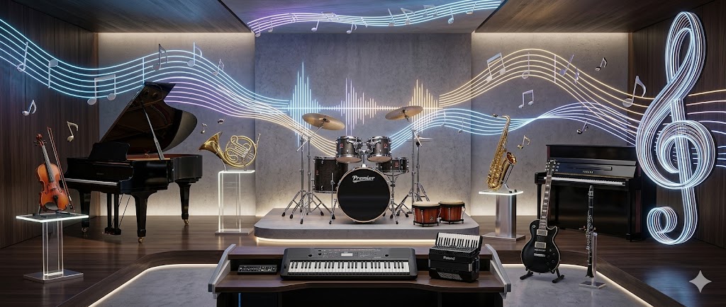 спеціалізовані музичні магазини