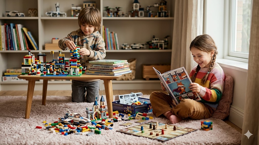 Ігри та книги для дітей від 5 до 7 років