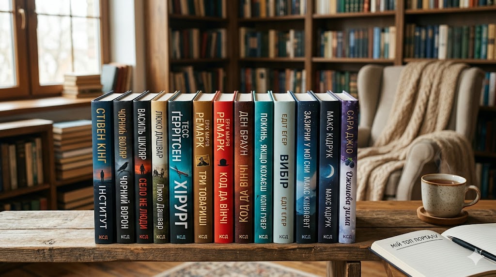 ТОП-10 книг КСД