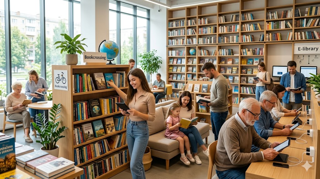 Безкоштовні легальні джерела українських книг у 2026 році